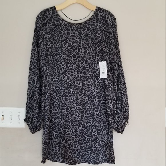 Equipment Dresses Equipment Leopard Silk Dress Poshmark